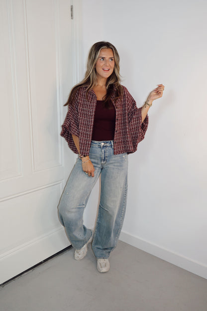 Blouse Tweed Sophia Rood