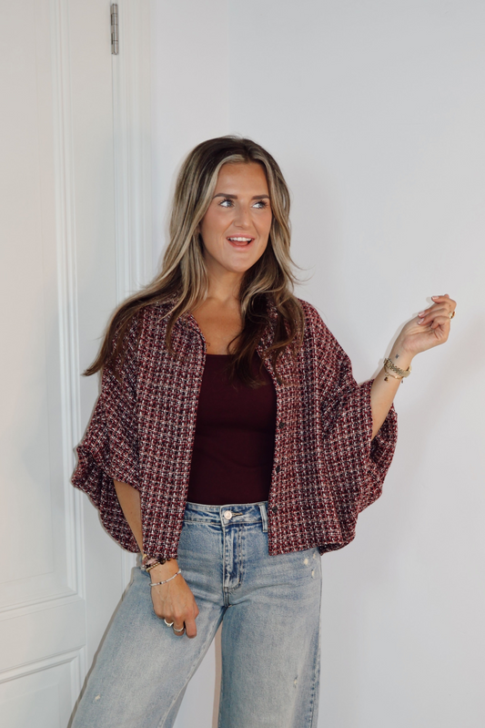 Blouse Tweed Sophia Rood