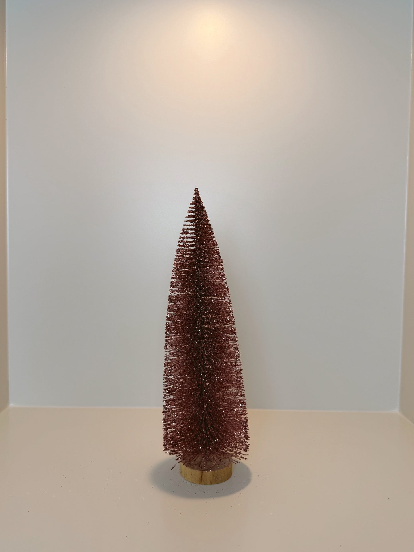 Kerstboom Roze Glitter groot