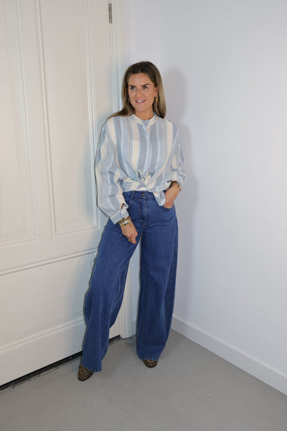 Oversized blouse Karen Blauw