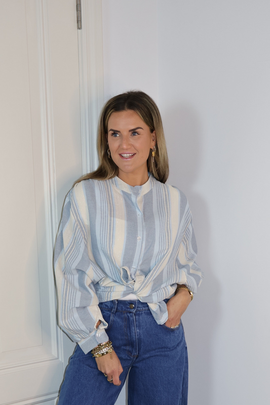 Oversized blouse Karen Blauw