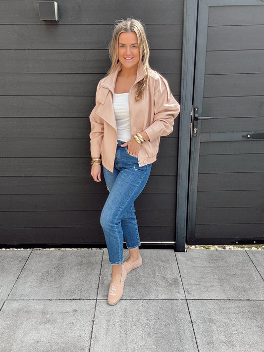 Ambika jas Anan Dusty Pink