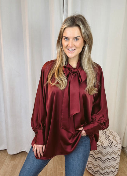 Blouse Dolly Burgundy