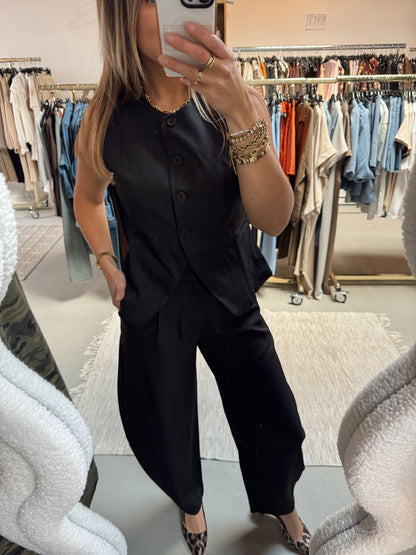 Ambika Pantalon Nina Zwart