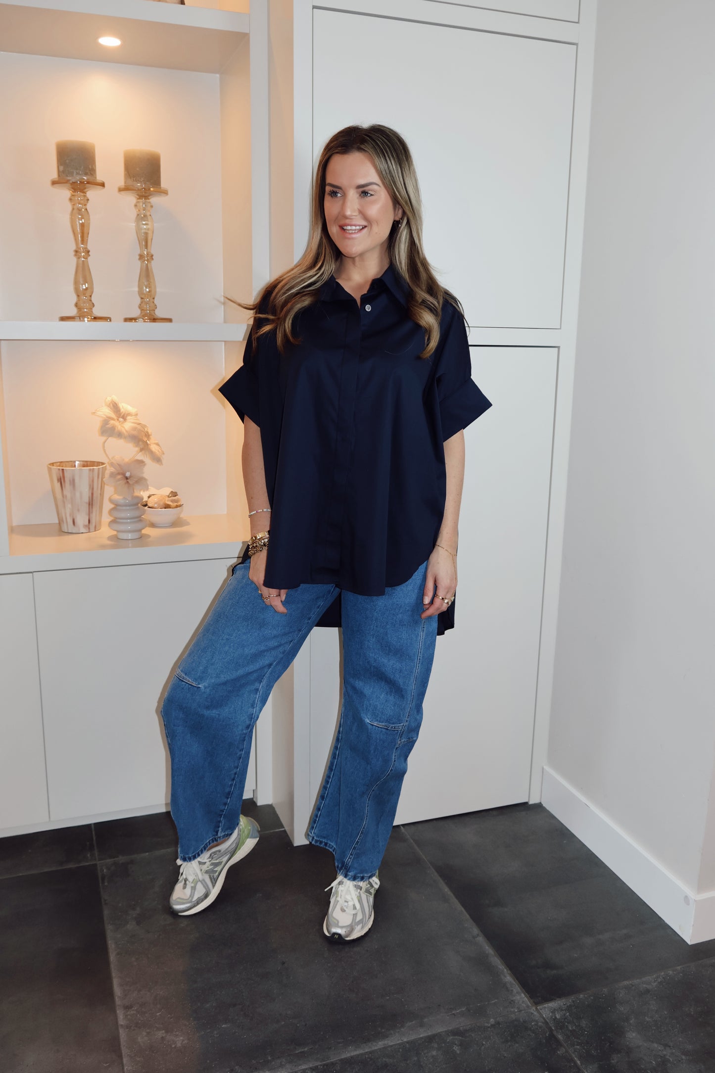 Blouse oversized Noah Navy