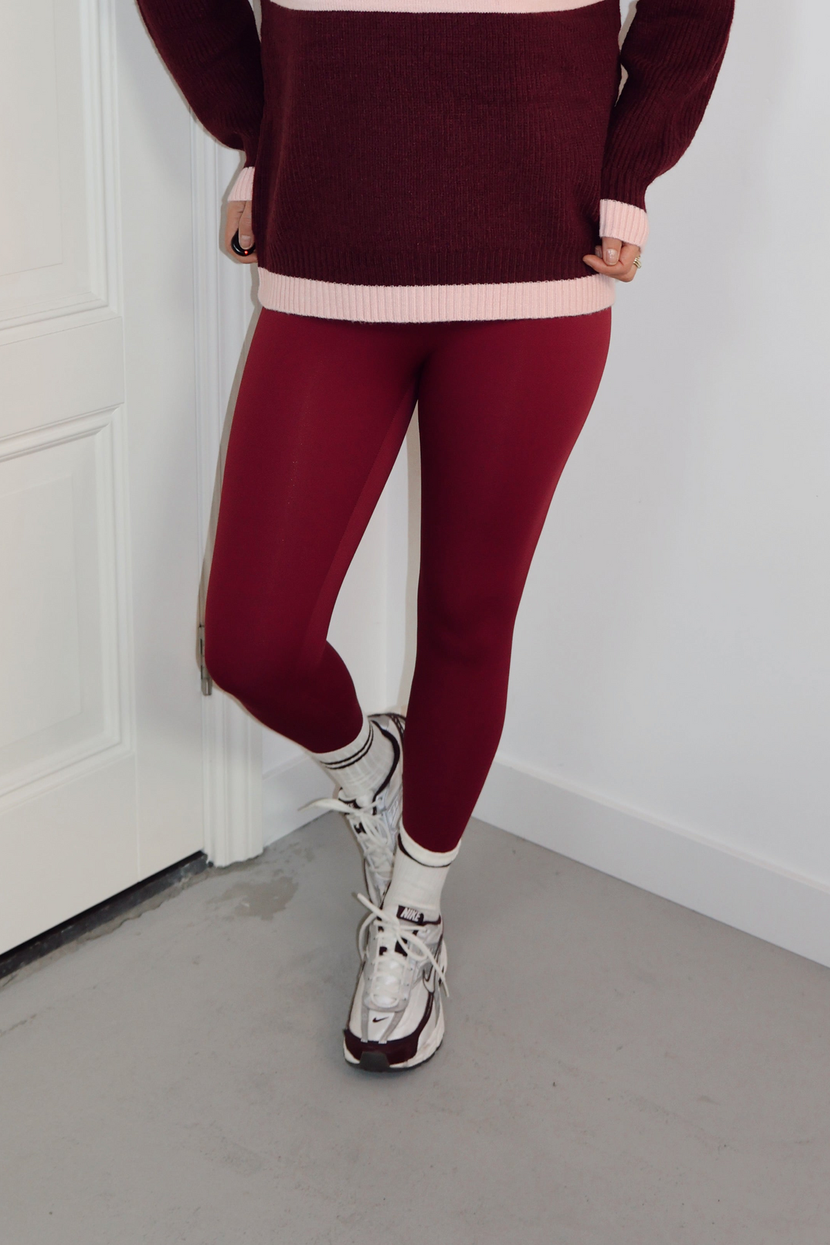 Legging met enkel Blair Burgundy