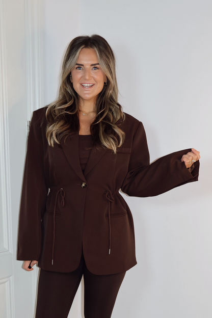 Blazer met ceintuur Billy Bruin