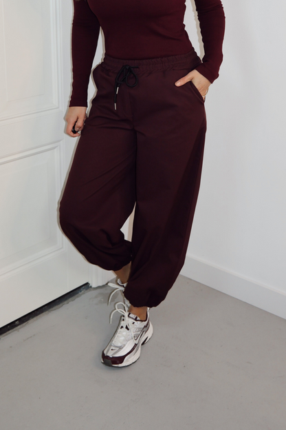 Balloon pants Milly Burgundy