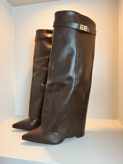 Overslag laarzen Patty Bruin