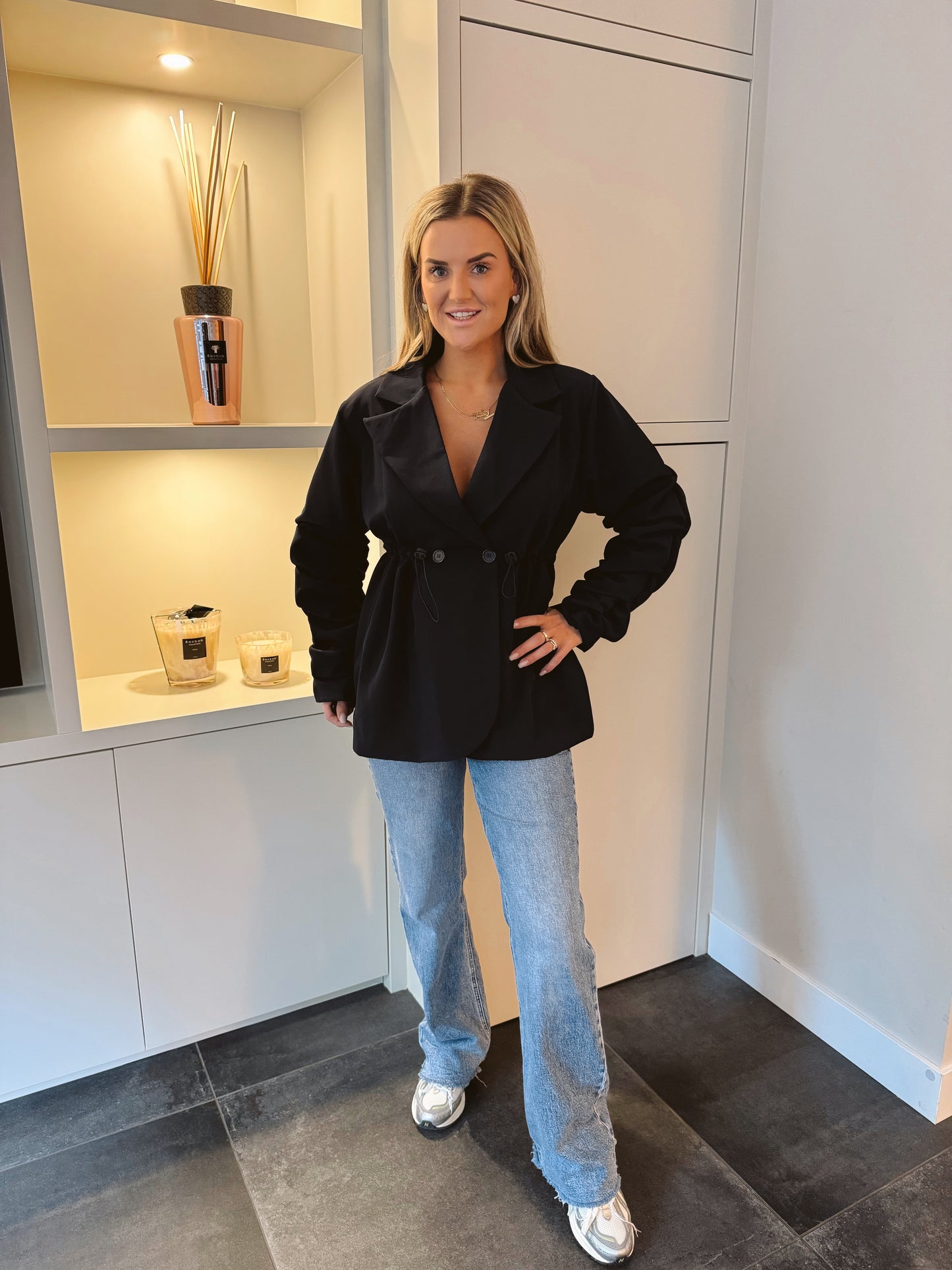 Smok blazer Mikki Donkerblauw