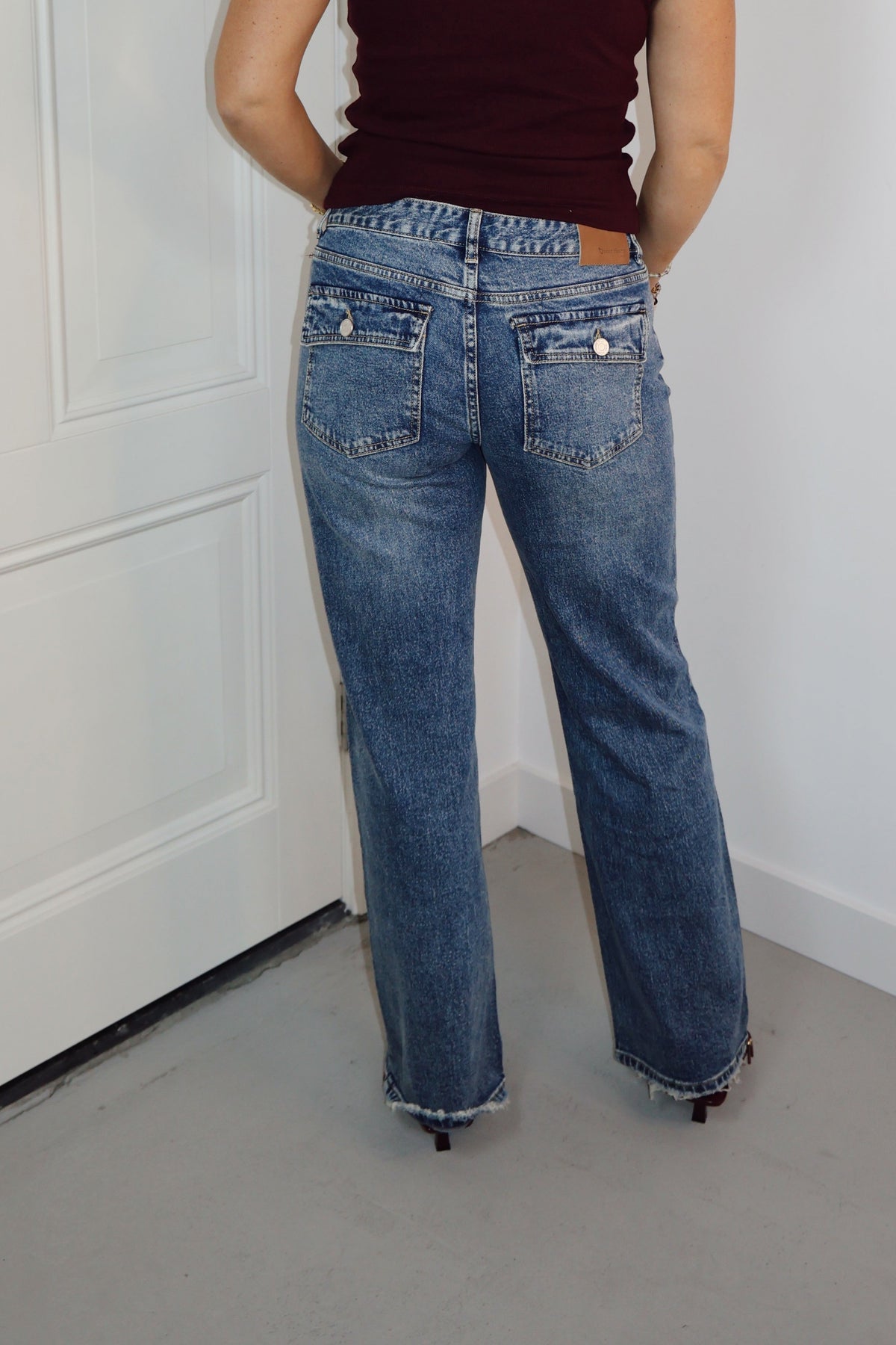 Queen Hearts "The Straight Fit" 5 pocket