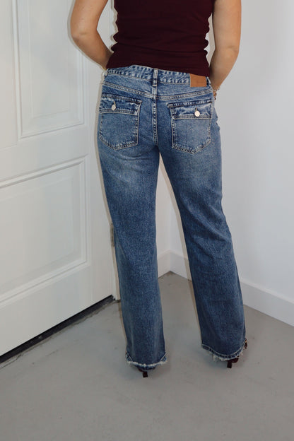 Queen Hearts "The Straight Fit" 5 pocket