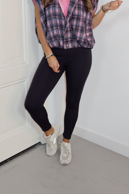 Legging gevoerd Mirna Navy