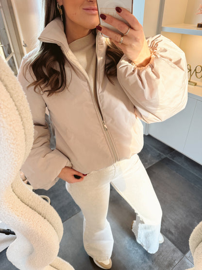 Bomberjas Blake Beige