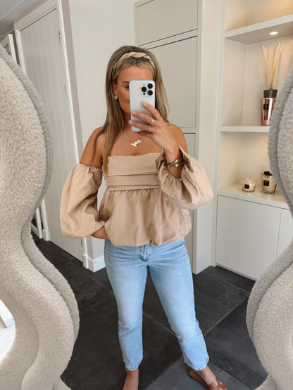 Top Evy Beige