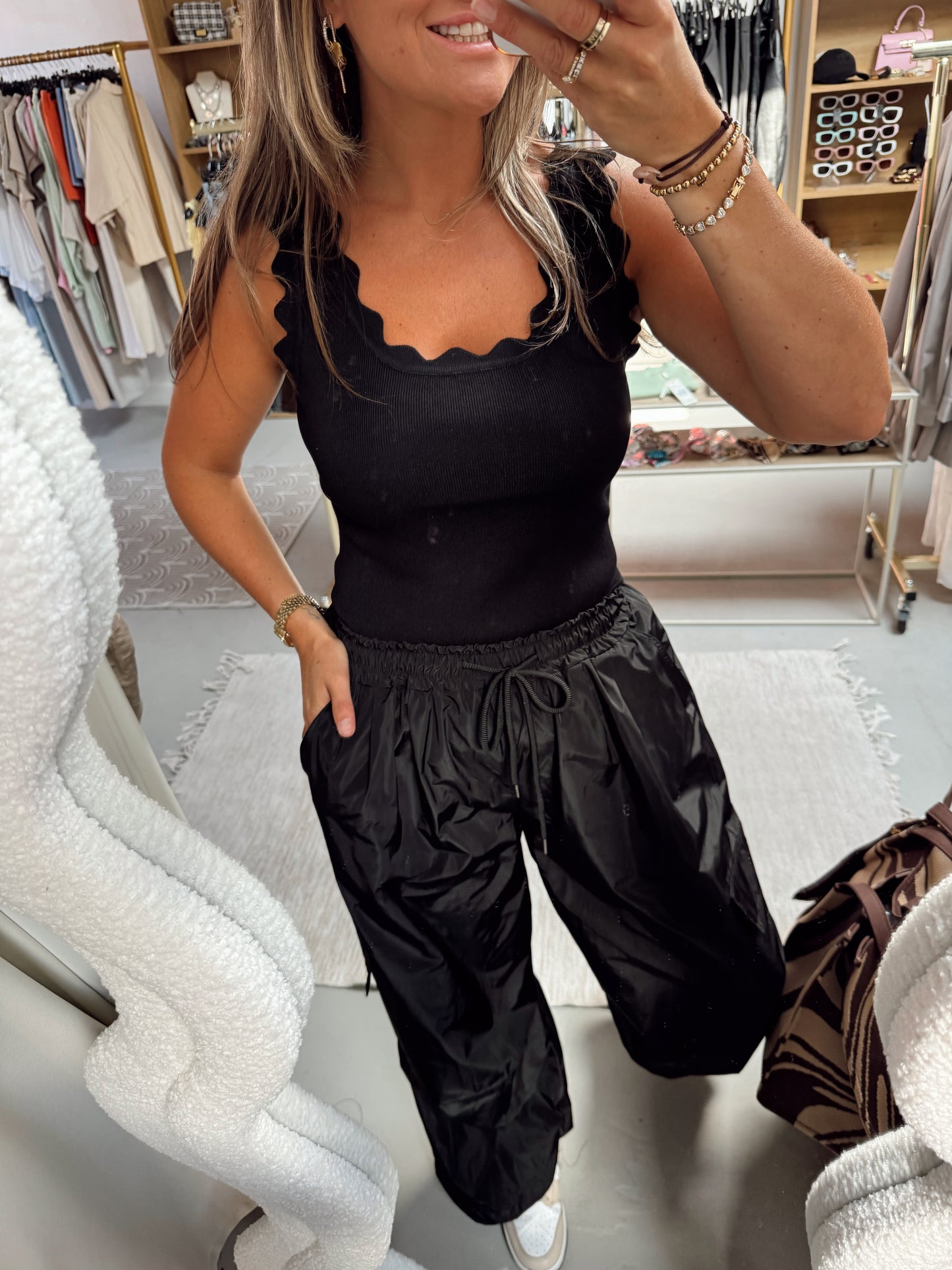 Cargopants Bibi Zwart
