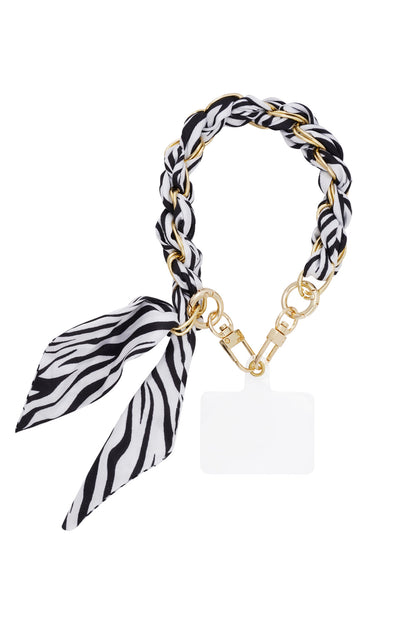 Telefoonketting Wild Zebra