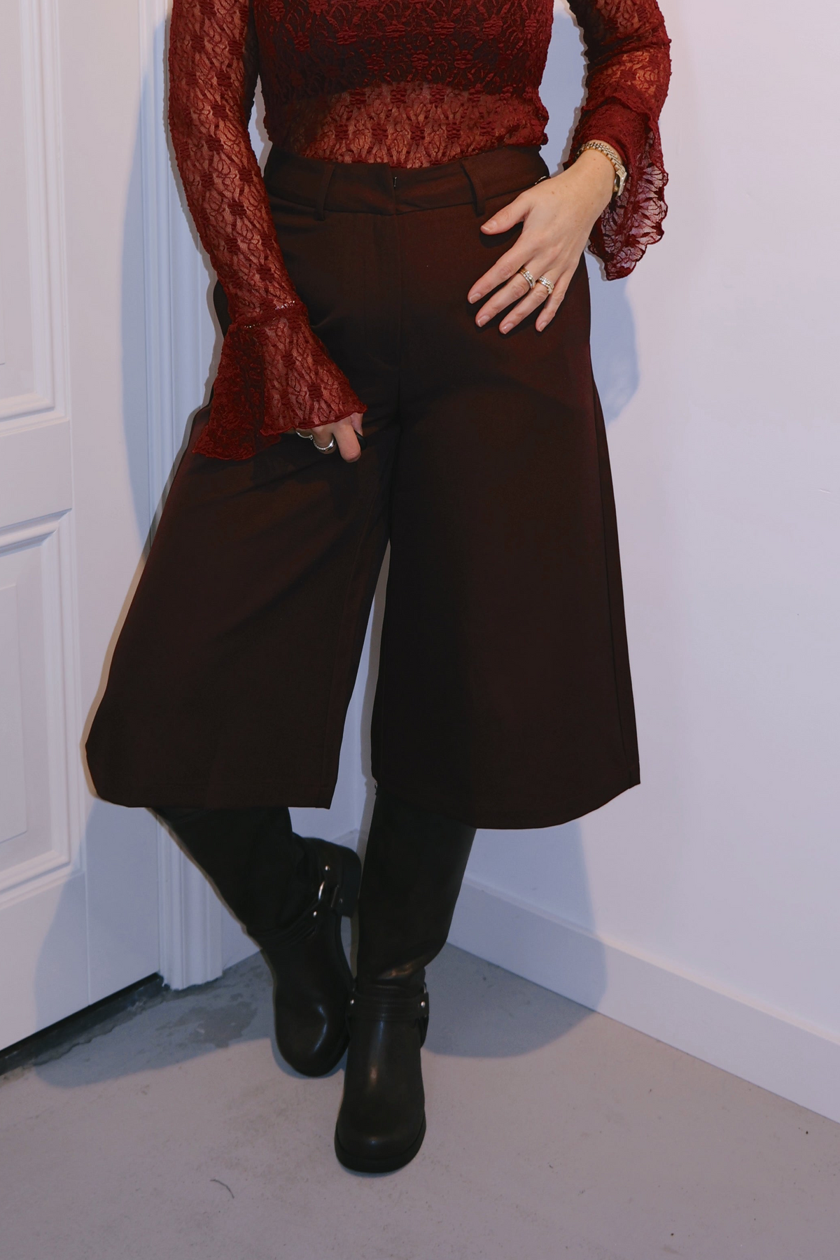 Ambika Jort Klaartje Plum/Burgundy