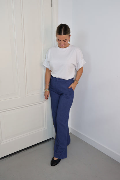 Stella Pantalon Jeansblauw