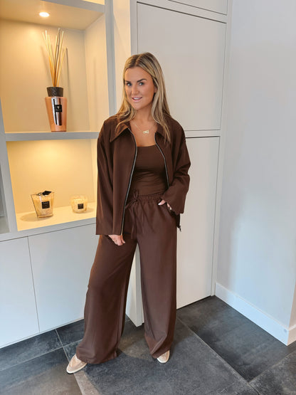 Co-ord set Manon Coffee