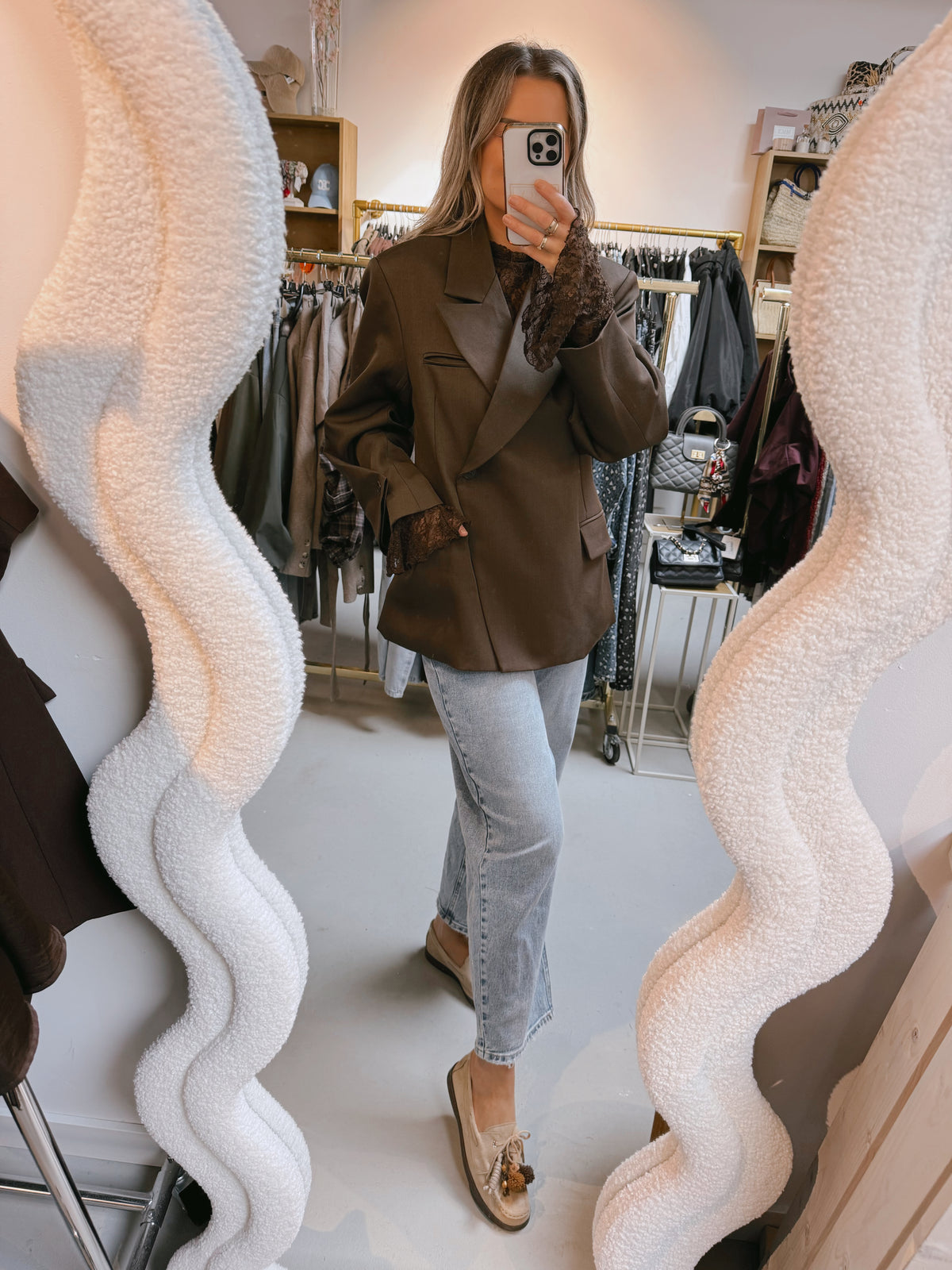 IVIVI Blazer Kylie Chocolate Bruin