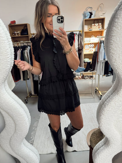 2-pieces rok + top Kiki zwart