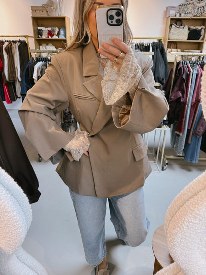IVIVI Blazer Kylie Taupe