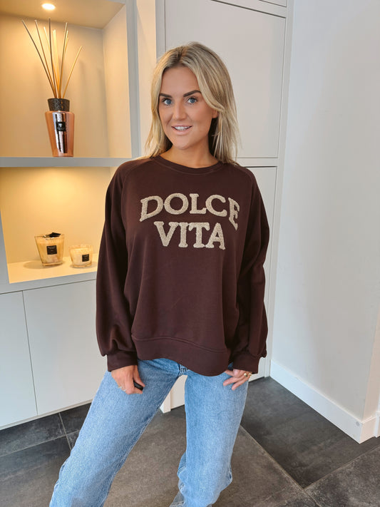 Sweater Dolce Vita Bruin