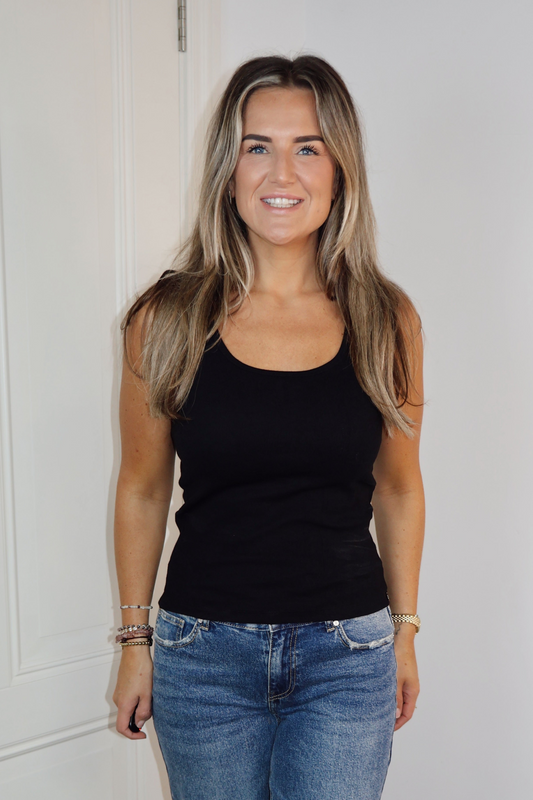 Ambika singlet Violet Zwart