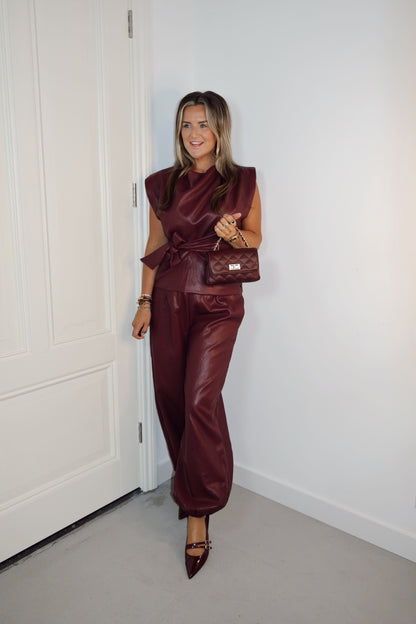 Ambika top Amra Burgundy