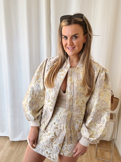Jas kiki flower print