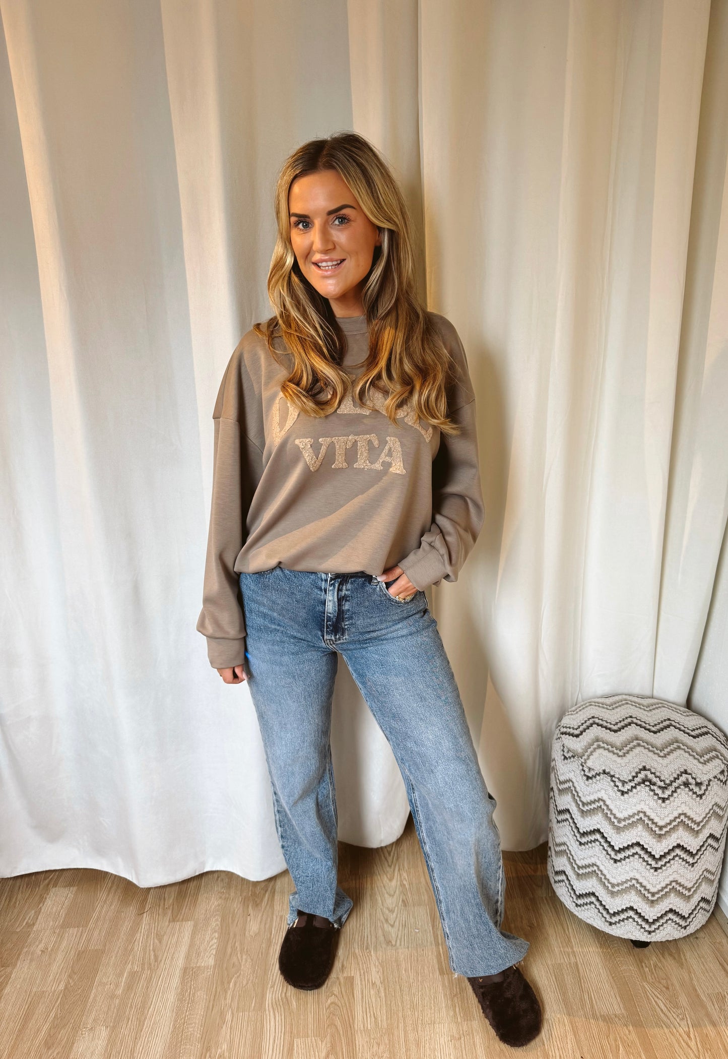 Sweater Dolce Vita Taupe