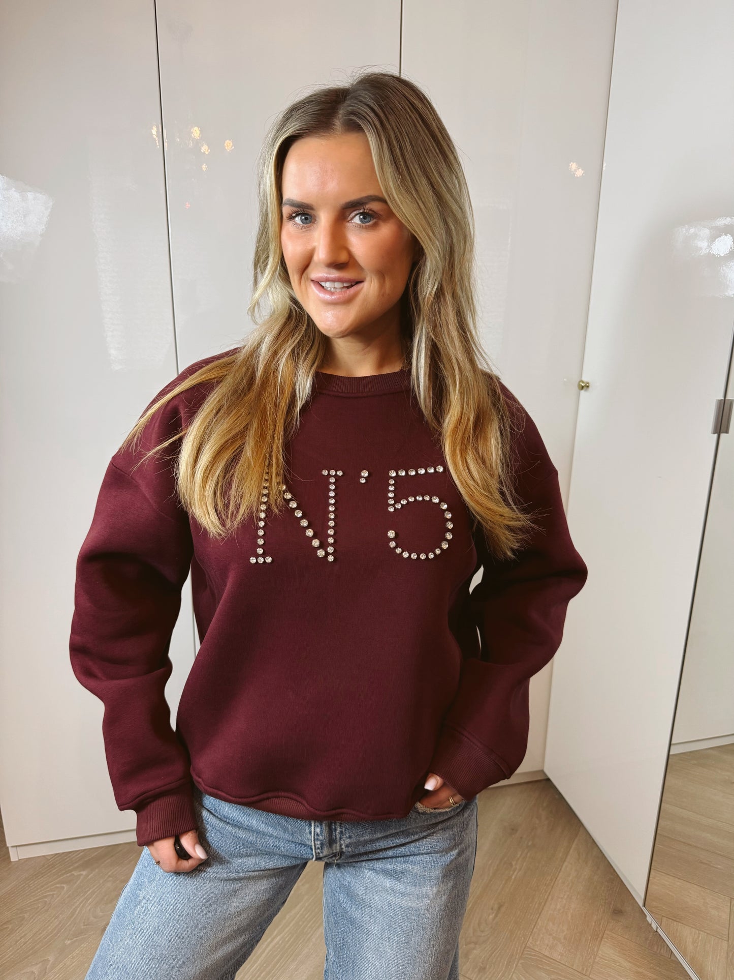Sweater No5 Burgundy