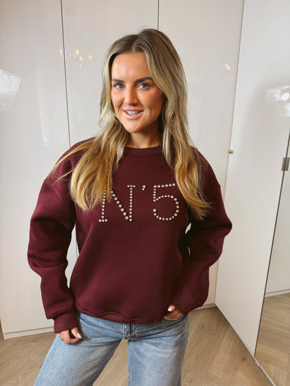 Sweater No5 Burgundy