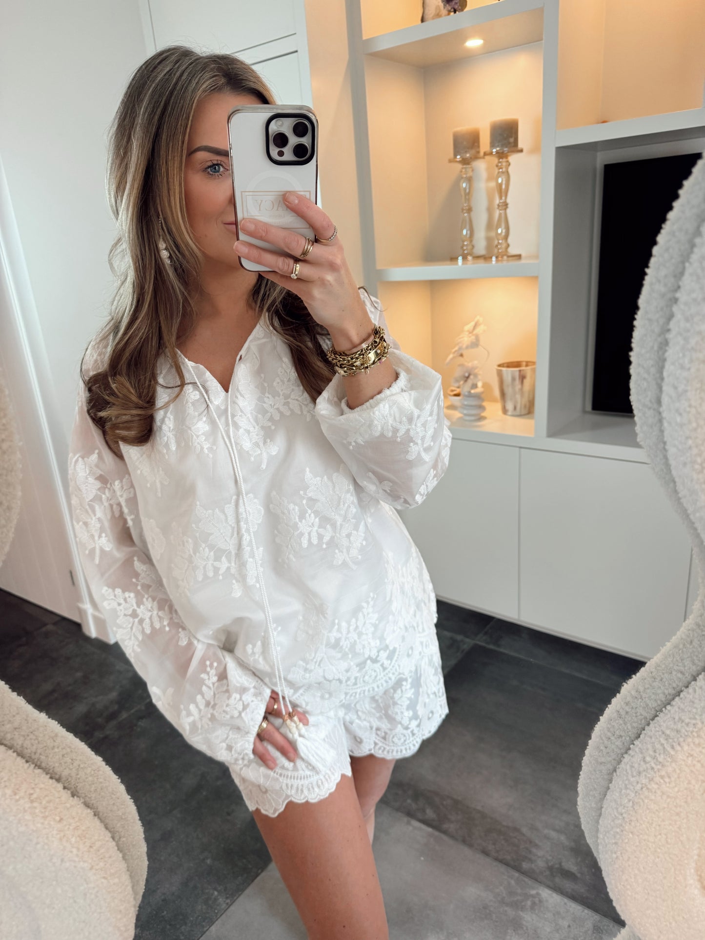 Tweedelige Set Katie Wit