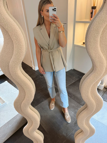 Gilet Blazer Dubai Beige