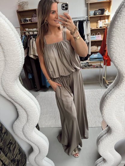 2-pieces Frennie Bandtop Taupe