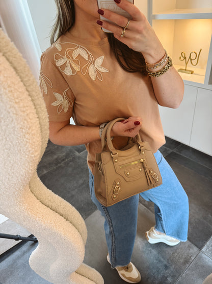 T-shirt Amelie Taupe