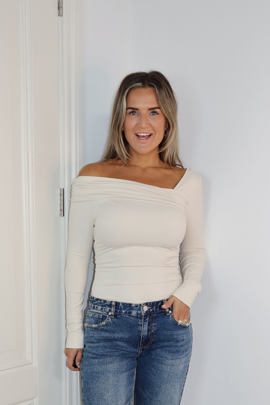 Body Off shoulder Lisa Beige