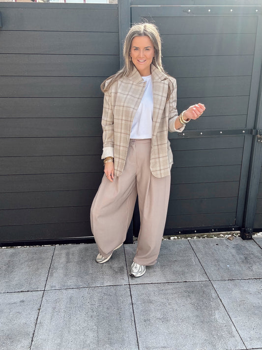 Ambika blazer Igone Coffe/Plaid