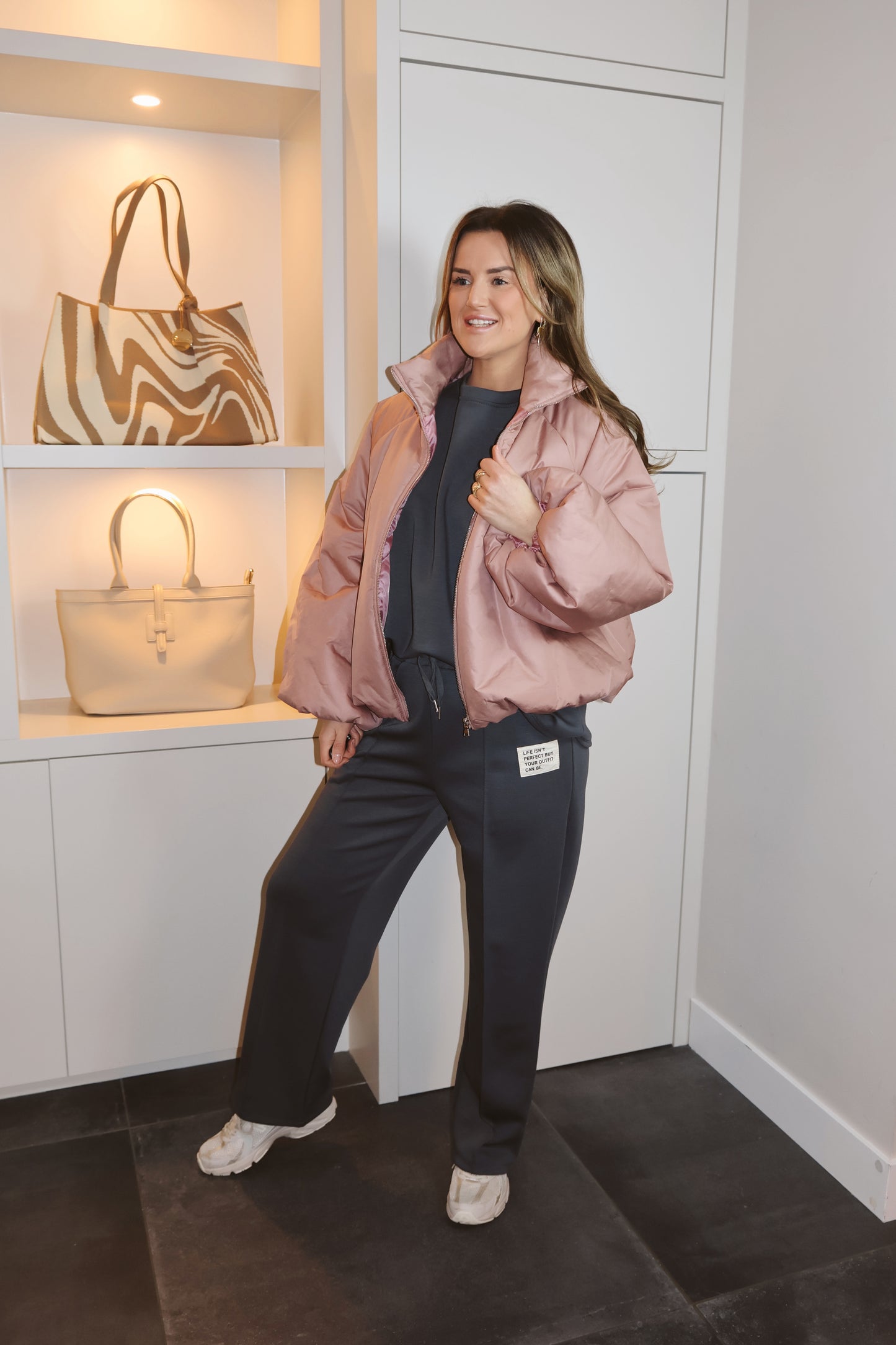 Bomberjas Blake Oud Roze