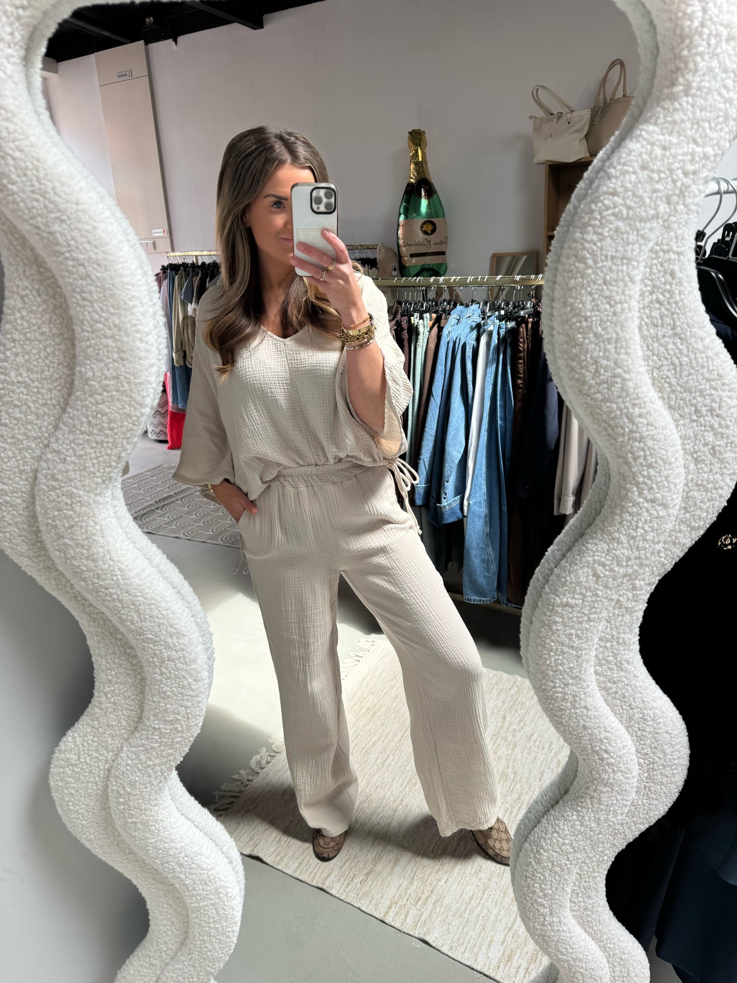 2-pieces Ibiza Licht Beige