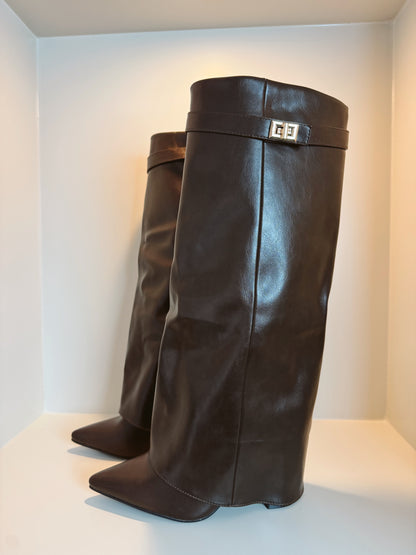 Overslag laarzen Patty Bruin