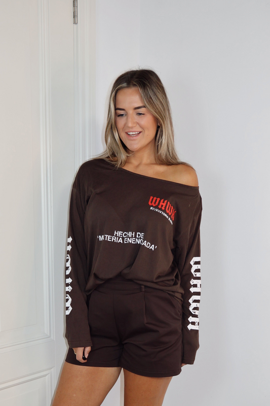 Longsleeve t-shirt Biker Bruin