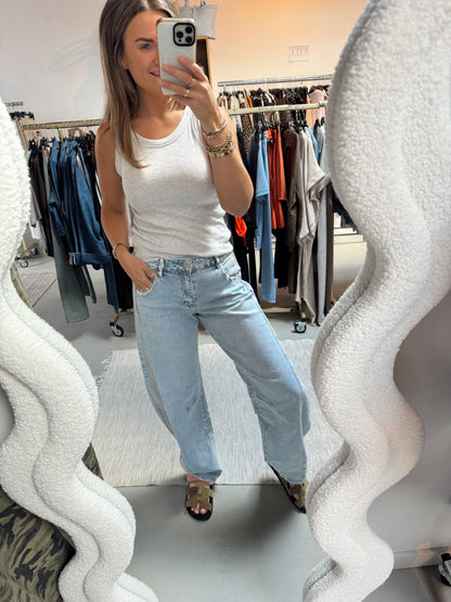 Queen Hearts "The Barrel Jeans"