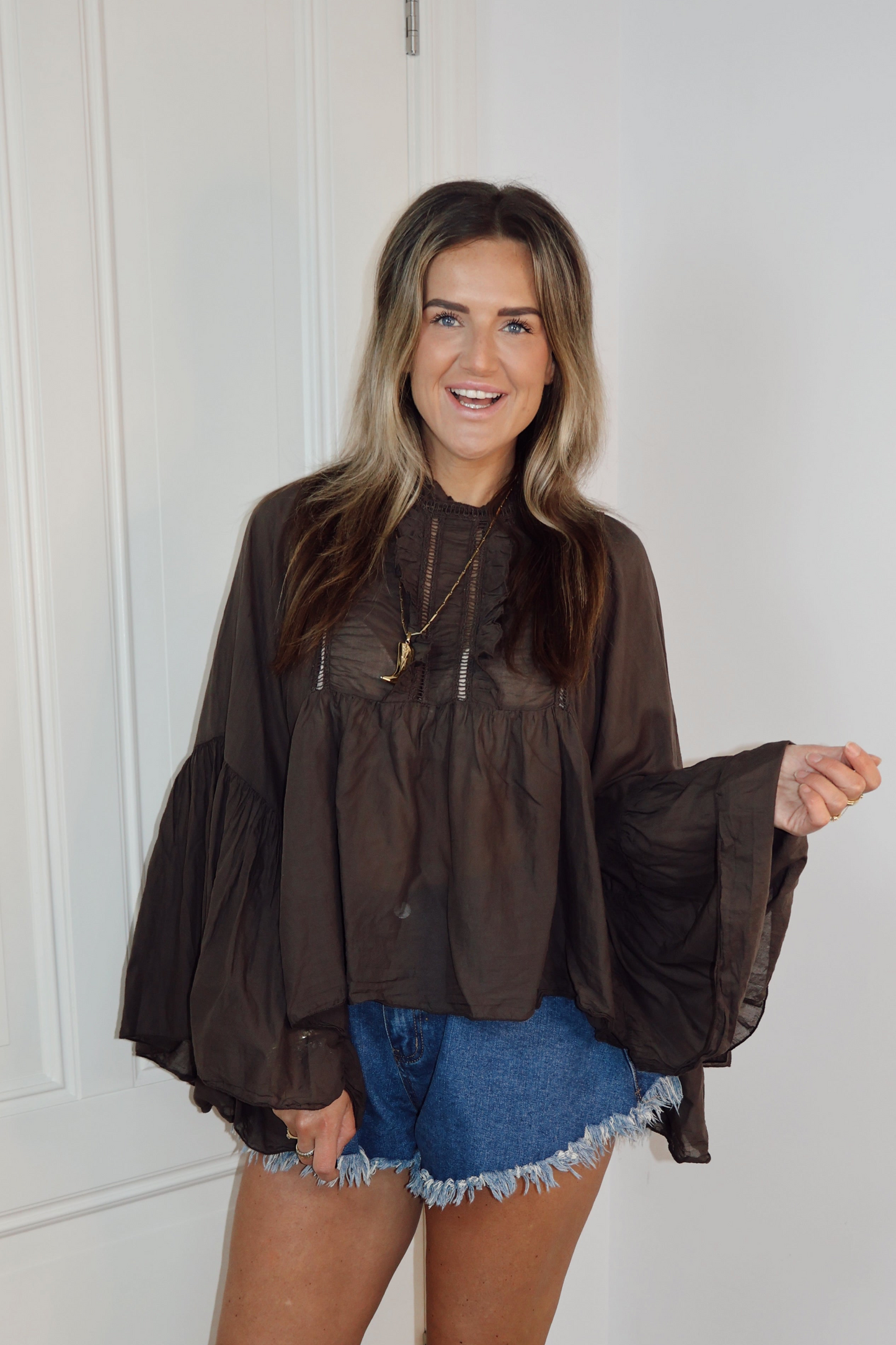 Blouse Bonaire Bruin