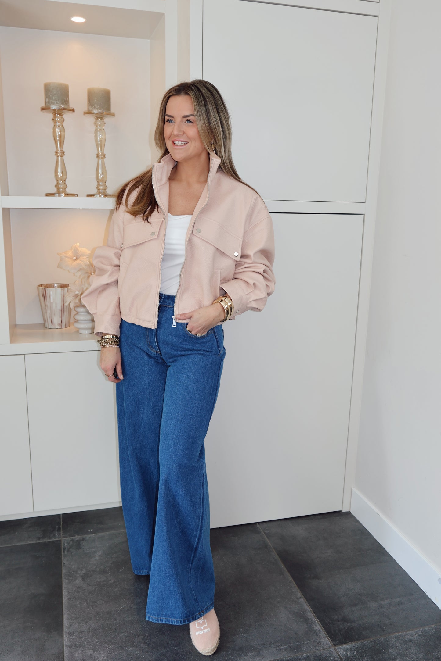 Ambika jas Jaeli Dusty Pink
