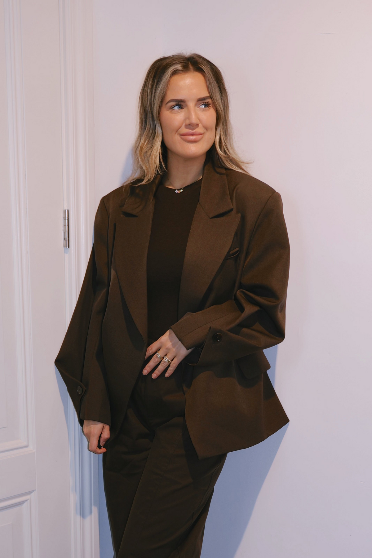 IVIVI Blazer Kylie Chocolate Bruin
