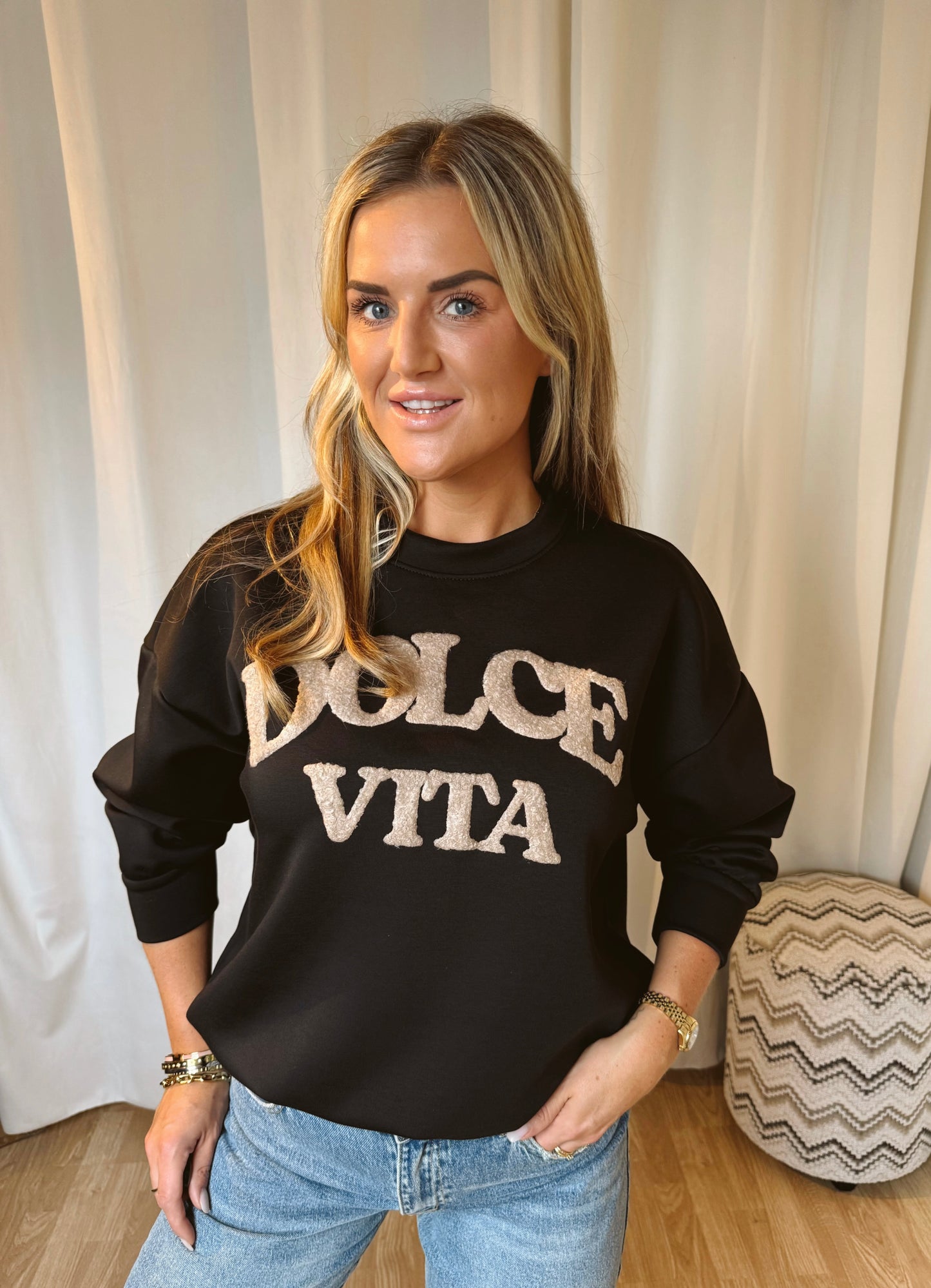 Sweater Dolce Vita Zwart
