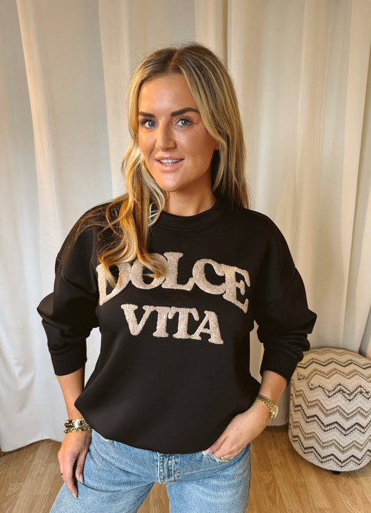 Sweater Dolce Vita Zwart